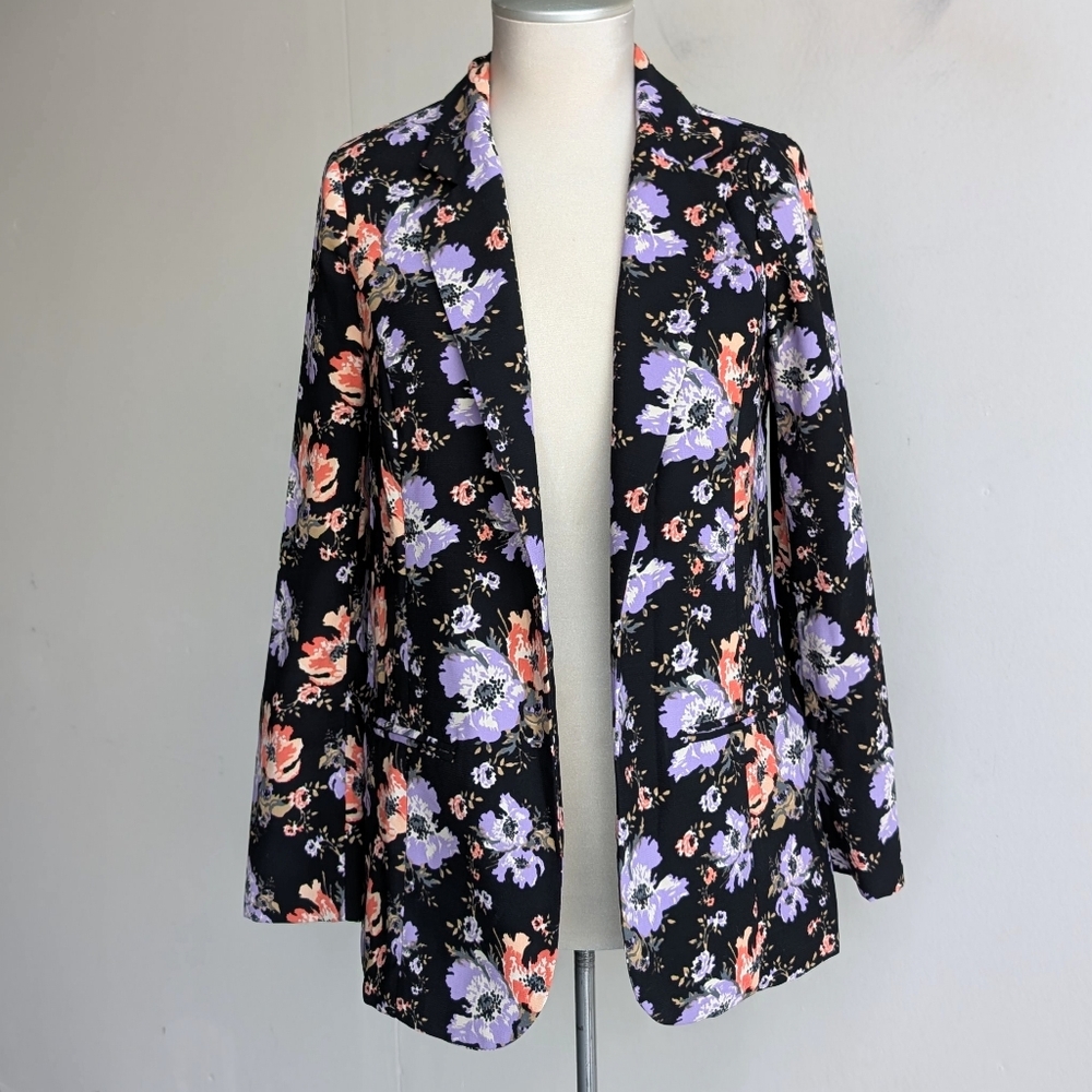 Urban Outfitters Floral Blazer Jacket